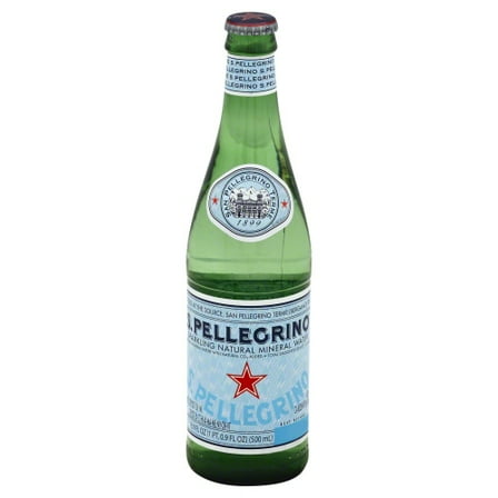 Pack of 24 San Pellegrino Mineral Water 16.9 fl oz