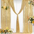 thumbnail image 1 of Fondo Eternal Beauty Dorado de Lentejuelas 61x244 cm 4 Paneles, 1 of 9