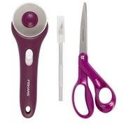 Fiskars 3-Piece Home Decor Sewing Starter Set, Purple