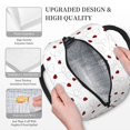 thumbnail image 3 of Easygdp Ladybugs Flying On Dotted Route Bolsa de Almuerzo Insulada Grande, Forro de Aluminio, Diseño Espacioso, a Prueba de Fugas, Ideal para Trabajo, Picnics, Viajes y Actividades al Aire Libre, 3 of 6