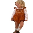 thumbnail image 1 of WEAIXIMIUNGChristmas Girls Long Sleeve Pullover Romper Sweatshirt Bodysuits Romper 12-18 Months, 1 of 9