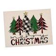 thumbnail image 1 of Mantel Individual Decorativo Navideño Mantel Individual Navideño Sin Rostro Mantel Individual Para Cocina Doméstica Mantel Individual Occidental Aislante, 1 of 6