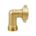 thumbnail image 3 of Copper 90 Degree Hose Elbow Adapter with Shut-Off Valve for Garden Hose 3/4 Inch US Connection, 3 of 9