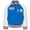 Blue, variant on SEGA Sonic The Hedgehog French Terry Zip Up Varsity Bomber Jacket Little Kid to Big