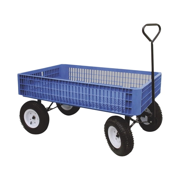 Farm-Tuff Crate Garden Wagon, 600-lb. Capacity, 46in.L x 30in.W, Model# BCH06