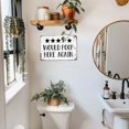 thumbnail image 5 of Would Poop Here Again - Funny Five Star Rating Bathroom Sign Decor - Indoor Outhouse Bathroom Door Wall Art 8 x 12 Inch (222), 5 of 13