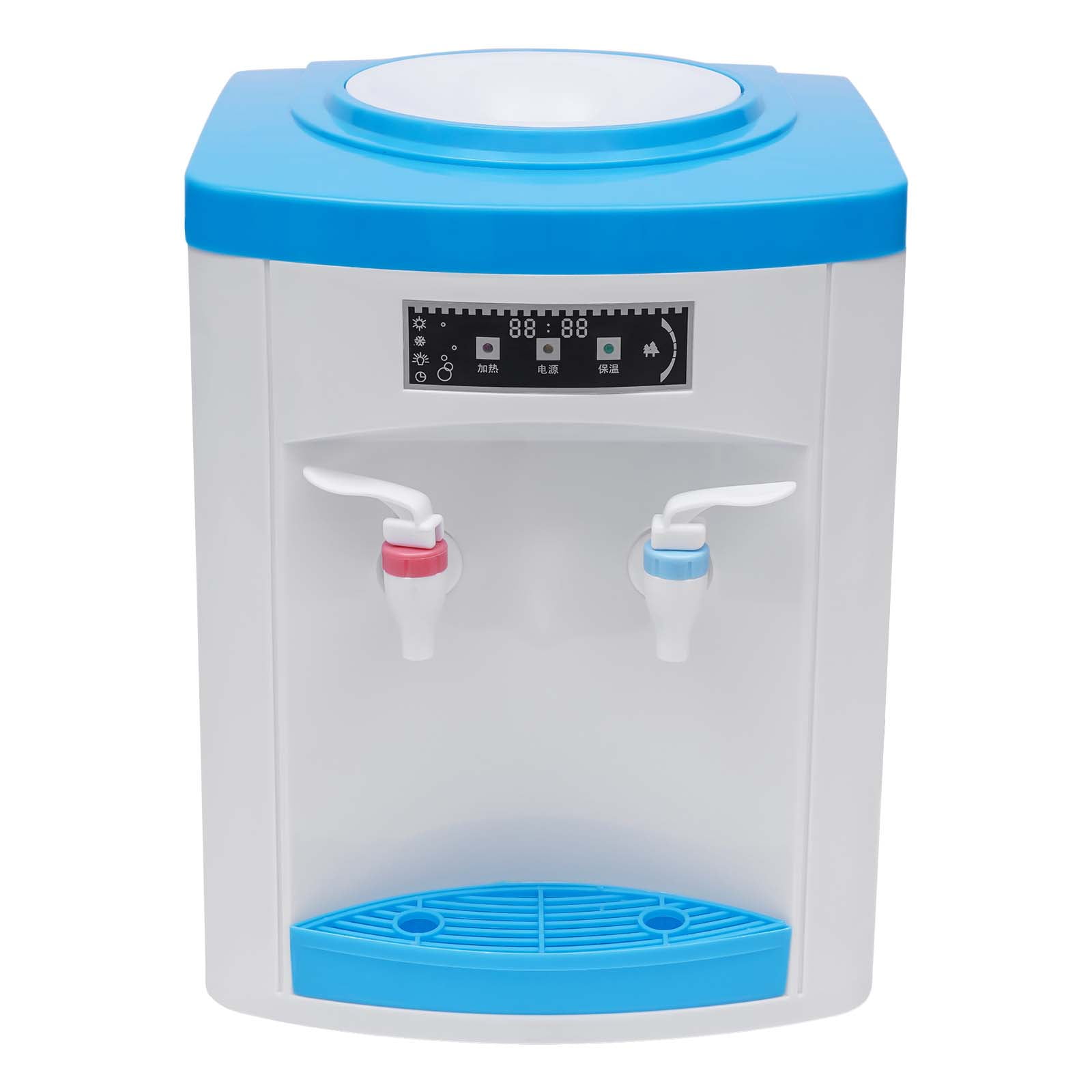 YIYIBYUS Top Loading Water Cooler Dispenser, Desk Cooled Drinking Machine Electric hot and Water-Cooled Dispenser