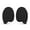 Black, variant on NUZYZ 1 Pair Shoes Soles Non-Slip Self-Adhesive No Need to Cut Strong Ground Grip Wear-resistant Protective Wide Application Sneakers Outsole Sole Protectors Shoes Accessories