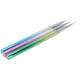 thumbnail image 5 of Pinceles delineadores profesionales para decoración de uñas, paquete de 3 para dibujos y decoraciones precisas, herramienta de rayas para manicura casera, 5 of 8