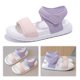 thumbnail image 1 of Sandalias Infantiles Verano Sin Deslizamiento TOES ABIERTOS PLANTAS (32) Púrpura, 1 of 8