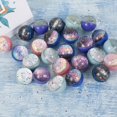 thumbnail image 2 of 24pcs 32mm Starry rubber bouncing balls Solid Rubber Balls Toys for Kids Star Filled (Random Color), 2 of 7