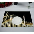 thumbnail image 1 of ABPHQTO Manteles individuales de notas musicales con piano 30x45 cm Lote de 2 ABPHQTO tablemat2pcs-SL-36, 1 of 1