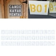 thumbnail image 3 of GUOOL Letter Stencils 2 inch Interlocking Reusable Letter and Number Stencils Alphabet, 3 of 5