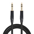 thumbnail image 1 of Cable TRS de 1/4 pulgada 1M 2M 3M 5M 10M 635mm Cable de ruta de Audio equilibrado con conector estéreo, 1 of 9