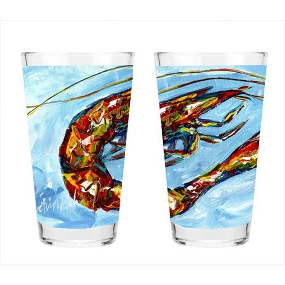 Carolines Treasures MW1180PINT Shrimp 16 Oz. Mixing Glass