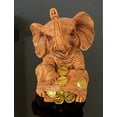 thumbnail image 2 of Betterdecor Statue de l'Éléphant Chanceux Feng Shui / Décoration de Table pour Bureau à Domicile pour la Prospérité et la Protection, 2 of 5