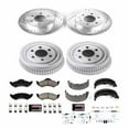 thumbnail image 3 of PowerStop Front and Rear Z23 Evolution Sport Brake Pad Rotor Drum and Shoe Kit Fits: DODGE Select Models K15072DK, 3 of 10