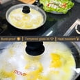 thumbnail image 4 of Frying Pan Nonstick Skillet Cookware: Skillet 12-inch Nonstick with Lid Stainless - Non Stick Cooking Frying Pan Induction Compatible - Handle Cool P, 4 of 7