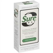 Sure Max Clinical Power 2 Oz. Strong Solid Unscented Antiperspirant and Deodorant
