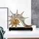 thumbnail image 5 of Adornos de estrella de mar de resina, decoración moderna para proyectos de manualidades de playa. Amarillo marron, 5 of 8