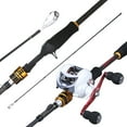 thumbnail image 2 of Sougayilang Baitcasting Fishing Reel and Casting Rod Combo with Carbon Fiber Fishing Pole Smooth 18+1BB Fishing Reel, 2 of 8