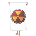thumbnail image 1 of Logo Radioactive Substances Warning Hand Towel Bath Facecloth Soft Cotton Washcloth, 1 of 4