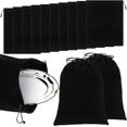 thumbnail image 1 of LinenLoon 10 Pcs Silver Storage Bags. 9 x 11.8 Inch Anti Tarnish Storage Bag Fabric Cloth Bags for Silver Jewelry Silverware Protection Flatware Silverplate Tarnish Cleaning, 1 of 5
