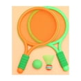 thumbnail image 2 of 1 Set Kids Outdoor Sports Tool Outdoor Badminton Rackets Tennis Rackets and Ball Set for Kids (Random Color), 2 of 8