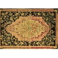 thumbnail image 1 of Ahgly Company Indoor Rectangle Medallion Brown French Area Rugs, 8' x 12', 1 of 4
