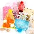 thumbnail image 3 of Bolsas de organza con cordón Diueoly, color rojo, 20 x 30 cm, 100 unidades, 3 of 7