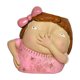 thumbnail image 5 of Maceta de resina con forma de cara Strade Fareast Limited figura decorativa chica, 5 of 8