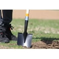 thumbnail image 3 of Ashman Fiberglass Handle Utility Shovel with Notch Tip - 41 inches, Round Metal Edge, 3 of 8