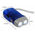 thumbnail image 6 of Evelots Hand Crank Emergency Flashlights -48 Pack- Camping , Home , Car - Double LED Bright Lights - Great for Hiking , Outdoor Sports , Power Outage Easy to Use, 6 of 9