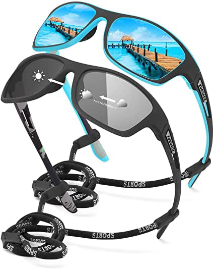 Polarized Sunglasses for Men UV Protection Ultralight Driving Cycling Fishing Sun Glasses