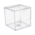 thumbnail image 2 of kurtrusly Stylish Acrylic Clear Box with Lids Transparent Gift Box for Home and Wedding transparent 8cm 1Set, 2 of 6