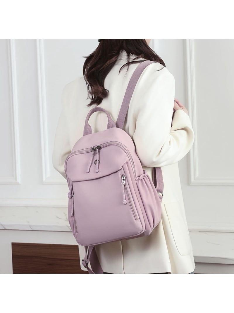 cute mini travel backpack Mini Backpack for Women Small Backpack Lightweight Purse Cute Stylish  College Bookbag Casual Daypack Work Travel PartyGreyPurple