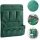 thumbnail image 4 of Organizador colgante para colgar sobre la puerta, bolsas de almacenamiento multifuncionales, color verde, 4 of 5