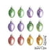 thumbnail image 3 of Juego de Decoración de Huevos de Pascua Pintados a Mano con 12 Piezas de Cristal de Pascua, 3 of 7