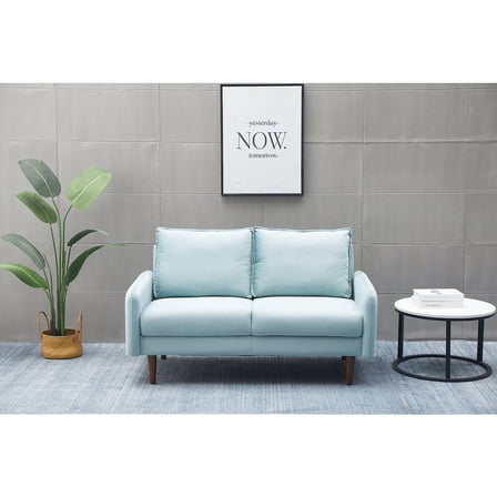 Kingway Jadier Velvet Living Room Loveseat