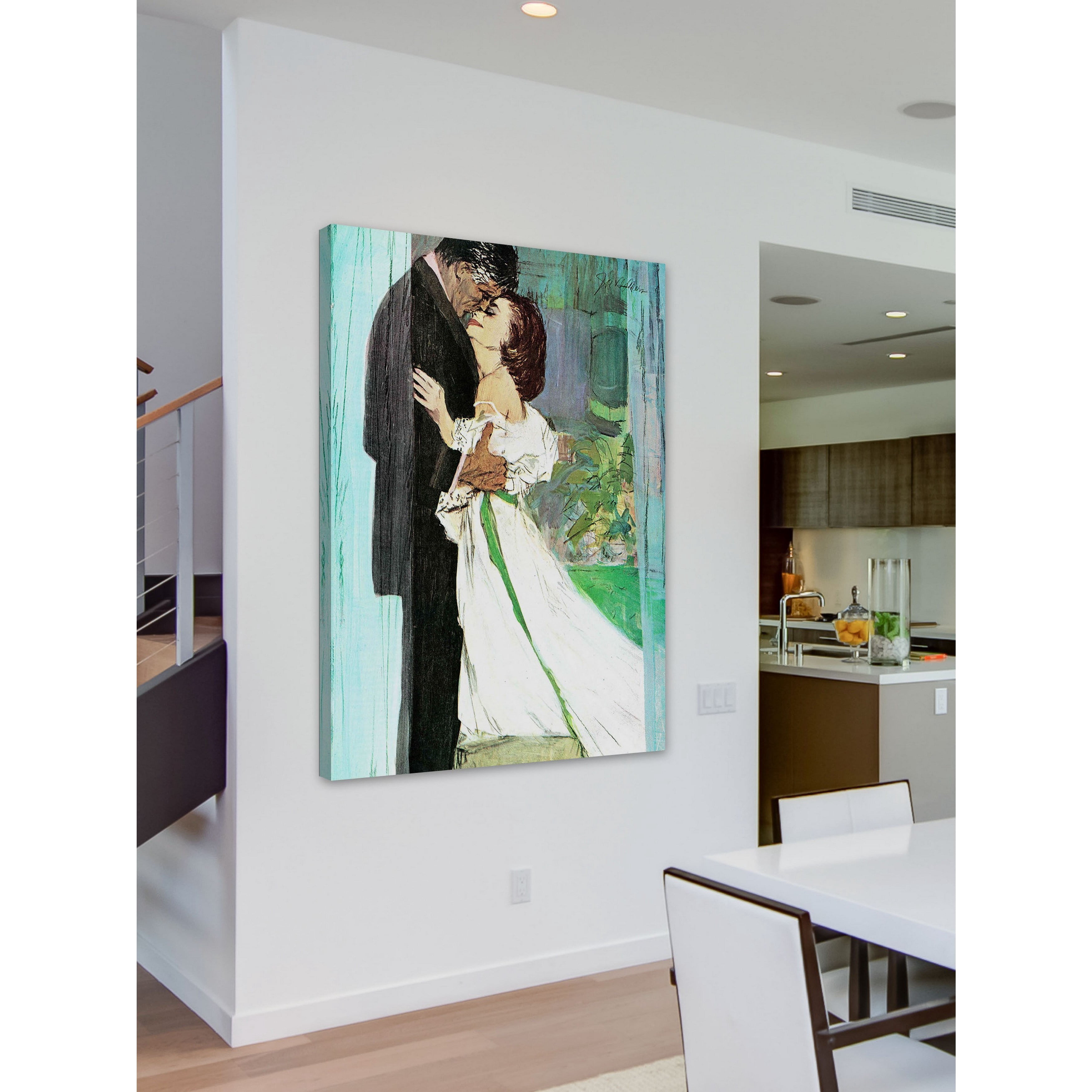 Marmont Hill "An Echo of Love" by Joe de Mers Painting Print on Canvas