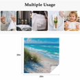 thumbnail image 5 of Beach Coastal Cloth Napkins, Summer Nautical Seaside Ocean Washable and Reusable Dinner Napkins Set of 4, Table Napkin for Kitchen Party Birthday Wedding Hotel Housewarming 20"x20", 5 of 9
