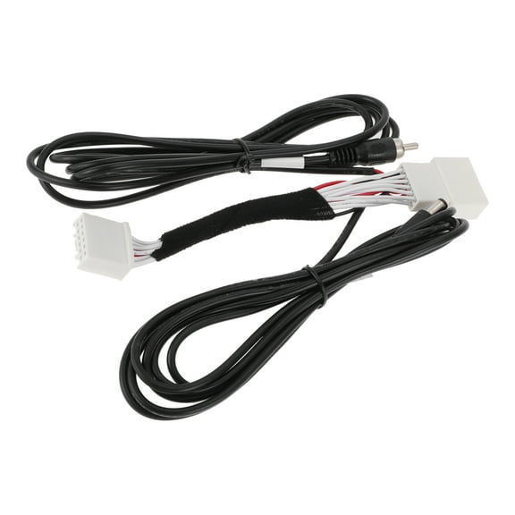 Unique Bargains Rear View Camera Adapter Wire Harness Cable for Mazda 3 1 Pcs RCA 12 Pin