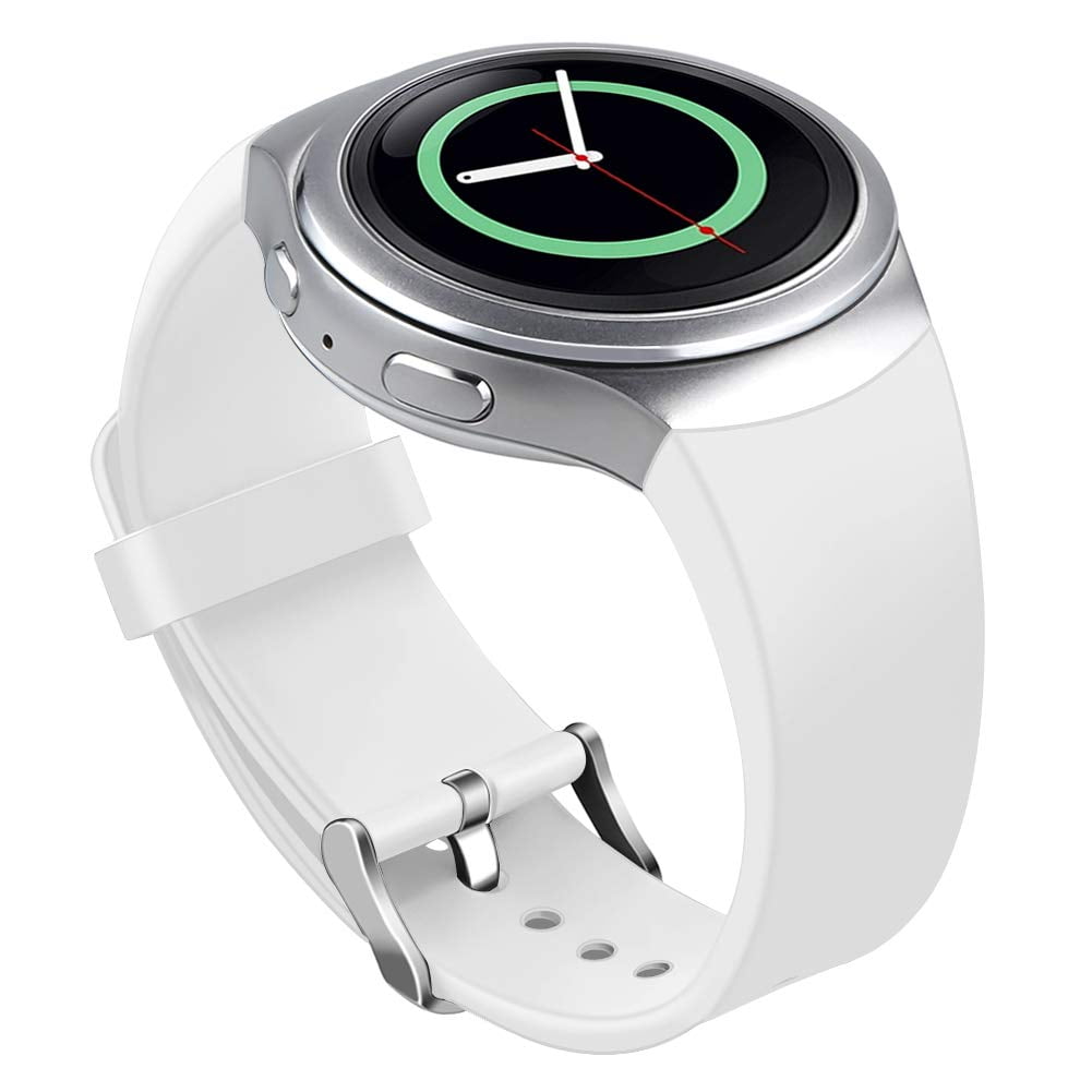 Gear S2 Watch Band, Amerteer Soft Silicone Replacement Sport Band for