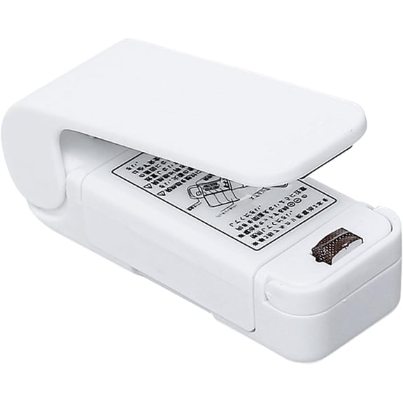 Portable Mini Bag Sealer - Heat Seal Tool for Plastic/Snack Bags, Compact Food Bag Sealing Machine