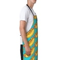 thumbnail image 3 of Lsque Hot Dogs 8 Waterproof Apron Chef Aprons for Men Heavy Duty Chemical Work Apron Extra Long Grilling Aprons with Adjustable Bib Apron, 3 of 9