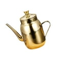 thumbnail image 2 of Dispensador de aceite BLESIY Aceitera de acero inoxidable 420ml Oro, 2 of 8