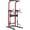 Red, variant on Soges Pull Up Bar 10 Adjustable Height Power Tower Dip Station for Enhanced Fitness, Multi-Functional Power Rack Workout Machine for Home Gym Strength Training Fitness Exercise Equipment,Black