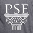 thumbnail image 3 of CafePress - Pi Sigma Epsilon White Logo T Shirt - Mens Tri-blend T-Shirt, 3 of 4