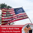 thumbnail image 4 of Bandera "Don't Tread On Me" de 1776, 3 x 5 pies, 3 capas, doble cara, "We The People", Gadsden, retro, Betsy Ross, banderas estadounidenses para exteriores, casa, pancarta patriótica, decoración., 4 of 6