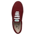 thumbnail image 7 of MaCae Unisex Knitting Lace Up Fashion Shoe With Unique Sole, Comfortable Knit Shoes, Flat Sneakers, Shoes for Teens, Lace Up Shoes - Burgundy/New York, 7M/9W, 7 of 7